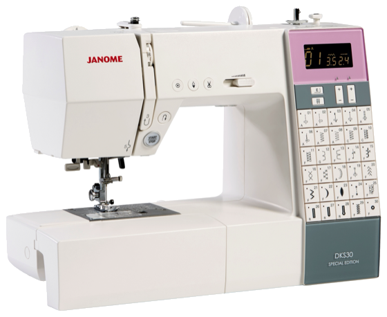See the Janome DKS30 Special Edition on janome.co.uk